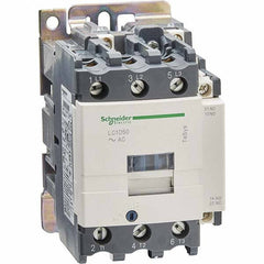 Schneider Electric - 3 Pole, 230 Coil VAC at 50/60 Hz, 50 Amp at 440 VAC and 80 Amp at 440 VAC, Nonreversible IEC Contactor - Exact Tool & Supply