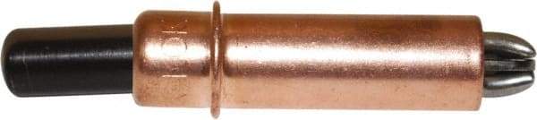 Zephyr Tool Group - 1/4 Drill 1/4" Pin Diam, Copper Cleco Fastener - Standard Length, 0 to 1/2" Grip - Exact Tool & Supply