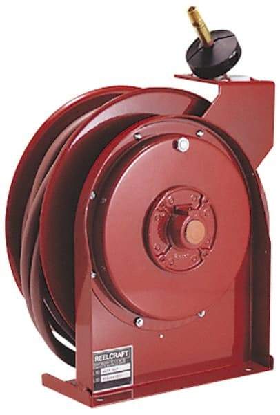 Reelcraft - 17' Spring Retractable Hose Reel - 300 psi, Hose Included - Exact Tool & Supply
