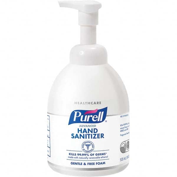 PURELL - 535 mL Pump Bottle Foam Hand Sanitizer - - Exact Tool & Supply