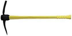 NUPLA - 5 Lb Head Pointed Pick & Mattock Blade - 36" OAL, Fiberglass - Exact Tool & Supply