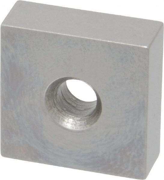 Mitutoyo - 0.35" Square Steel Gage Block - Accuracy Grade 0, Includes Certificate of Inspection - Exact Tool & Supply