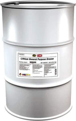 CRC - 120 Lb Keg Lithium-12 Gel Paste Grease - Amber, Nonflammable, 250°F Max Temp, NLGIG 2, - Exact Tool & Supply