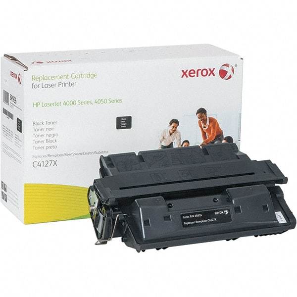 Xerox - Black Toner Cartridge - Use with HP LaserJet 4000, 4050 - Exact Tool & Supply
