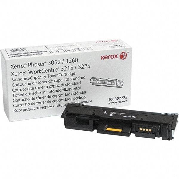 Xerox - Black Toner Cartridge - Use with Xerox Phaser 3260, WorkCentre 3215, 3225 - Exact Tool & Supply
