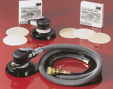 #57582 - 5" - Air Powered Random Orbital Sander - Exact Tool & Supply