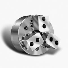 Atlas Workholding - 3 Jaw 10" Diam A-6 Lathe Chuck - Exact Tool & Supply