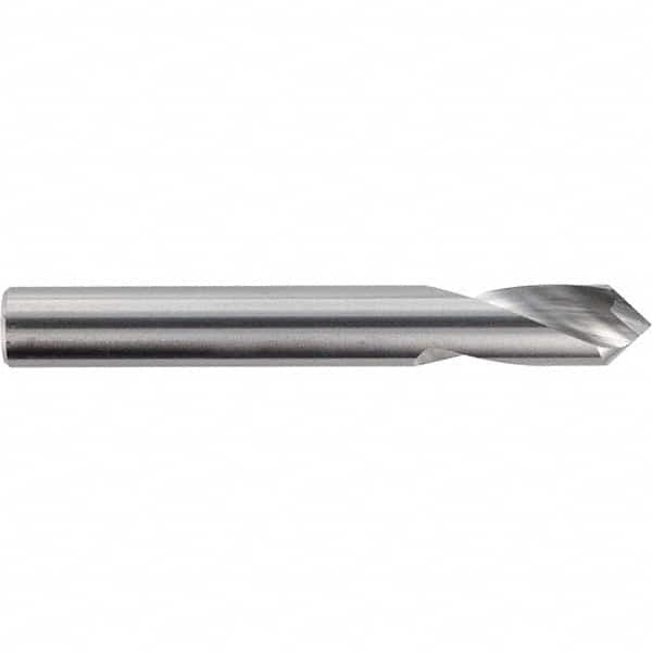 Melin Tool - 8mm Body Diam, 90°, 79mm OAL, Cobalt Spotting Drill - Exact Tool & Supply