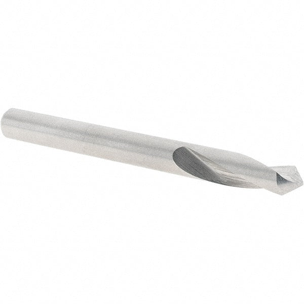 Melin Tool - 1/4" Body Diam, 90°, 2-5/8" OAL, Cobalt Spotting Drill - Exact Tool & Supply