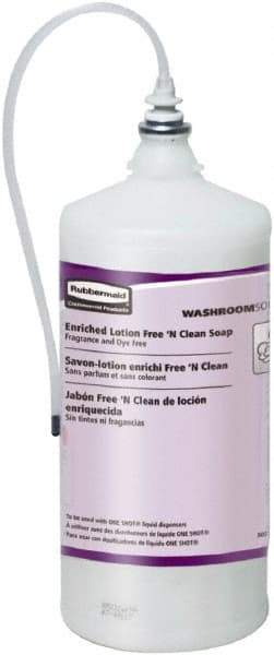 Rubbermaid - 800 mL Dispenser Refill Lotion Hand Cleaner - White, Fragrance Free Scent - Exact Tool & Supply