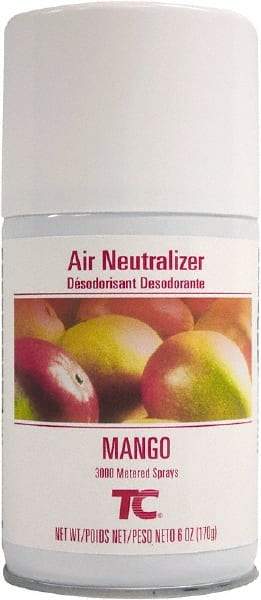 Rubbermaid - 5.25 oz Air Freshener Dispenser Aerosol Refill - Mango, Compatible with Standard Aerosol Dispensers - Exact Tool & Supply