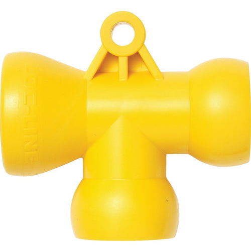 1/2″ Acid Resistant T Fitting 2 Piece - Coolant Hose System Component - Exact Tool & Supply