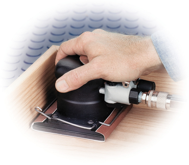 #57920 - Air Powered Orbital Finishing Sander - Exact Tool & Supply