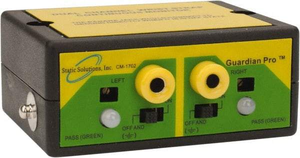 PRO-SAFE - Anti-Static Monitors & Testers Type: ESD Dual Monitor Power Source: Plug-In - Exact Tool & Supply