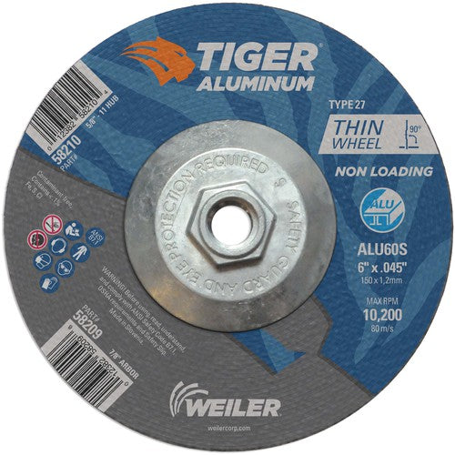 6X.045 TIGER ALUM T27 C/O WHL - Exact Tool & Supply