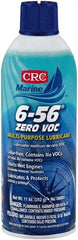 CRC - 16 oz Aerosol Nondrying Film Lubricant - Clear Blue-Green, -50°F to 250°F - Exact Tool & Supply