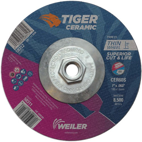 7X.060 TIGER CERAMIC T27 C/O WHL - Exact Tool & Supply