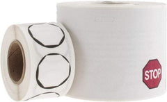 Dymo - 4" Long, White Label Printer Cartridge - For DYMO LabelWriter Printers - Exact Tool & Supply