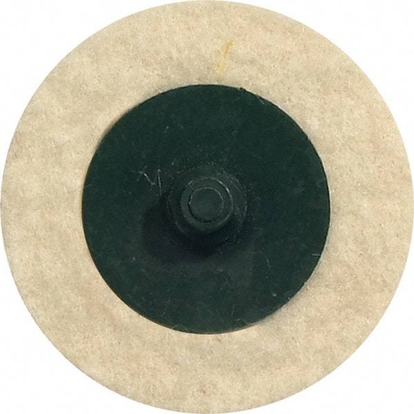 WALTER Surface Technologies - 3" Diam, Unmounted Buffing Wheel - Quick Change Felt Disc - Exact Tool & Supply