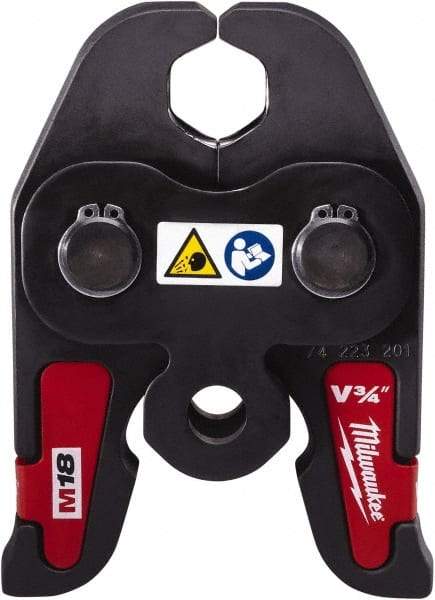 Milwaukee Tool - 3/4 to 2 Inch Jaw Range, Presser Replacement Jaw - For Use with M18 FORCE LOGIC Press Tool - Exact Tool & Supply