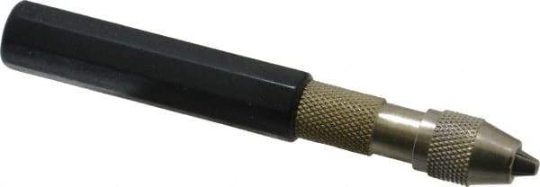Starrett - 0.125" Capacity, 4-in-1 Pin Vise - 5/8" Body Diam 0.05" Min Capacity - Exact Tool & Supply