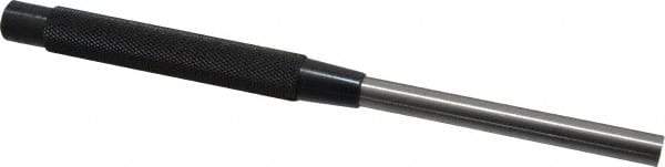 Starrett - 3/8" Pin Punch - 8" OAL, Steel - Exact Tool & Supply