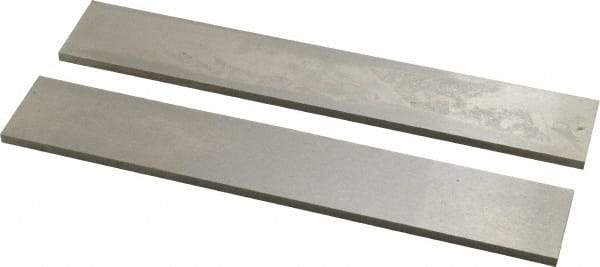 Starrett - 6" Long x 1" High x 1/8" Thick, Tool Steel Four Face Parallel - Sold as Matched Pair - Exact Tool & Supply