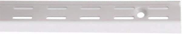 Knape & Vogt - 450 Lb Capacity, Epoxy Coated, Double Slot Standards Bracket - 39" Long, 1" High, 1" Wide - Exact Tool & Supply