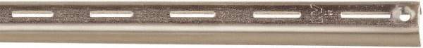Knape & Vogt - 1,060 Lb Capacity, Anachrome Steel Coated, Shelf Standard Bracket - 24" Long, 11/16" High, 7/8" Wide - Exact Tool & Supply
