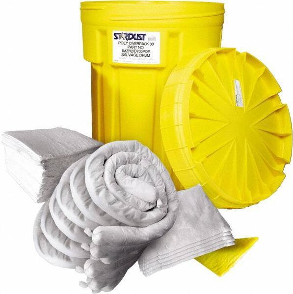 Stardust Spill Products - Spill Clean-Up System Accessory Kit Spill Kit - 20 Gal Mobile Spill Cart - Exact Tool & Supply