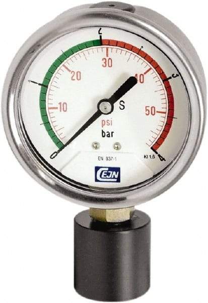 CEJN - Blow Gun OSHA Compliancy Gauge - Thread - Exact Tool & Supply