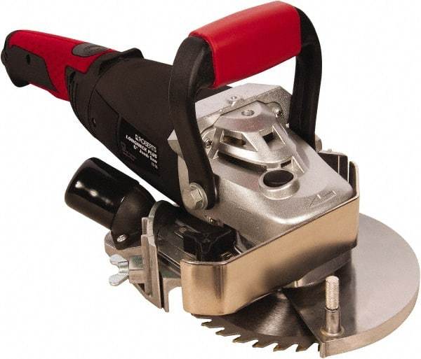 QEP - 9.6 Amps, 6" Blade Diam, 8,000 RPM, Electric Circular Saw - 120 Volts, 5/8" Arbor Hole, Right Blade - Exact Tool & Supply