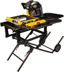 QEP - 15 Amps, 10" Blade Diam, 4,500 RPM, Electric Circular Saw - 120 Volts, 2.5 hp, 5/8" Arbor Hole, Right Blade - Exact Tool & Supply