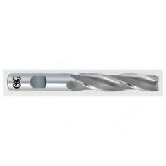 3/8 x 1/2 x 1-1/4 x 3-1/4 3 Fl HSS-CO Tapered Center Cutting End Mill -  Bright - Exact Tool & Supply