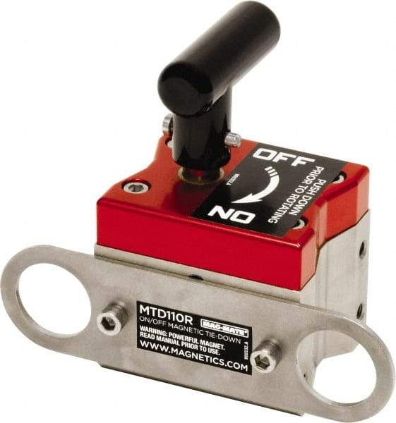 Mag-Mate - Magnetic Hooks Magnet Type: Rare Earth Shape: Square - Exact Tool & Supply