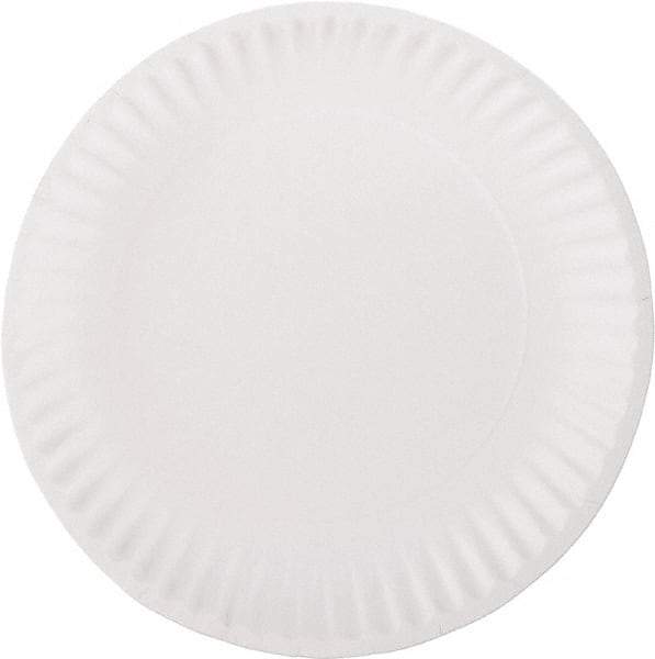 Solo - Paper Plates, 9" - White - Exact Tool & Supply