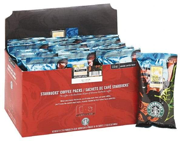 Starbucks - Starbucks Regular Breakfast Blend Coffee, 2.5 oz. Bag - Exact Tool & Supply