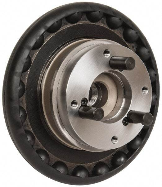 Atlas Workholding - 1-1/16 Inch Max Collet Capacity, 5C Collet Chuck - 5-3/8 Inch Overall Length, 0.0005 Inch TIR, 4.25 Inch Projection - Exact Tool & Supply