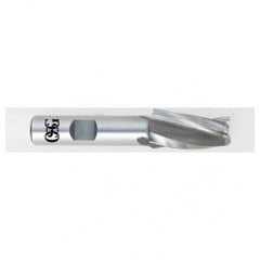 3/8 x 5/8 x 2-1/4 x 4-3/8 3 Fl HSS-CO Tapered Center Cutting End Mill -  Bright - Exact Tool & Supply