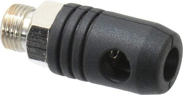 Coilhose Pneumatics - Blow Gun Safety Rubber Tip - 1/8 NPSM, 1" Long - Exact Tool & Supply
