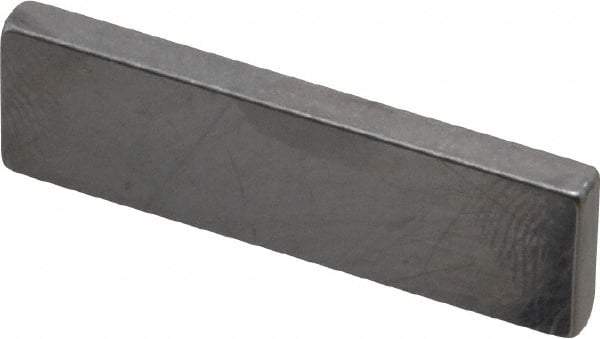 Mitutoyo - 0.103" Rectangular Steel Gage Block - Accuracy Grade 0, Includes Certificate of Inspection - Exact Tool & Supply