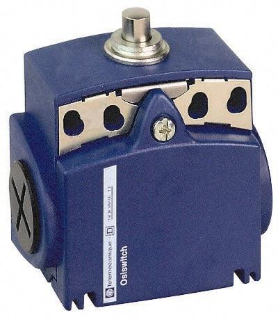 Telemecanique Sensors - SPDT, NC/NO, 240 VAC, 250 VDC, Screw Terminal, End Plunger Actuator, General Purpose Limit Switch - 1, 2, 4, 6, 12, 13 NEMA Rating, IP66, IP67 IPR Rating - Exact Tool & Supply