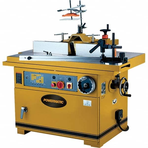 Powermatic - Wood Shapers Horsepower (HP): 15 Minimum Speed (RPM): 4,500.00 - Exact Tool & Supply