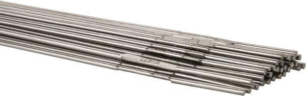 Welding Material - 36 Inch Long, 1/16 Inch Diameter, Bare Coated, Stainless Steel, TIG Welding and Brazing Rod - 1 Lb., Industry Specification 312 - Exact Tool & Supply