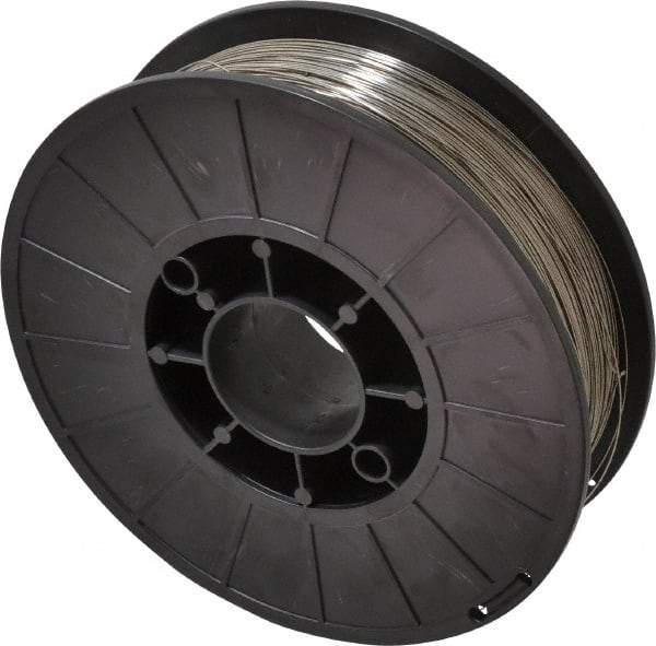 Welding Material - ER316L, 0.03 Inch Diameter, Stainless Steel MIG Welding Wire - 10 Lb. Roll - Exact Tool & Supply