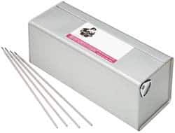 Welding Material - 14" Long, 5/32" Diam, Steel Alloy Arc Welding Electrode - E7018 - Exact Tool & Supply