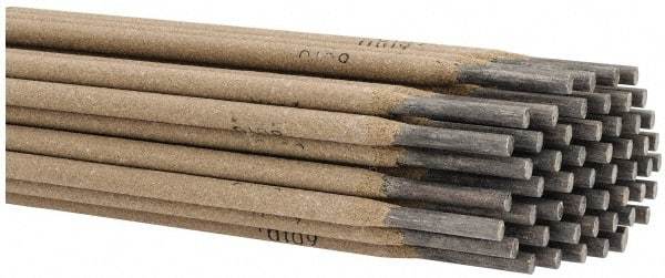 Welding Material - 14" Long, 5/32" Diam, Steel Alloy Arc Welding Electrode - E6010 - Exact Tool & Supply