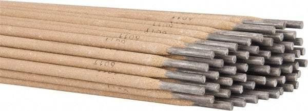 Welding Material - 14" Long, 5/32" Diam, Steel Alloy Arc Welding Electrode - E6011 - Exact Tool & Supply