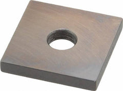 Mitutoyo - 0.14" Square Steel Gage Block - Accuracy Grade 0, Includes Certificate of Inspection - Exact Tool & Supply