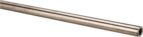 Value Collection - 6' Long, 1/2" OD, 304 Stainless Steel Tube - 0.083" Wall Thickness - Exact Tool & Supply